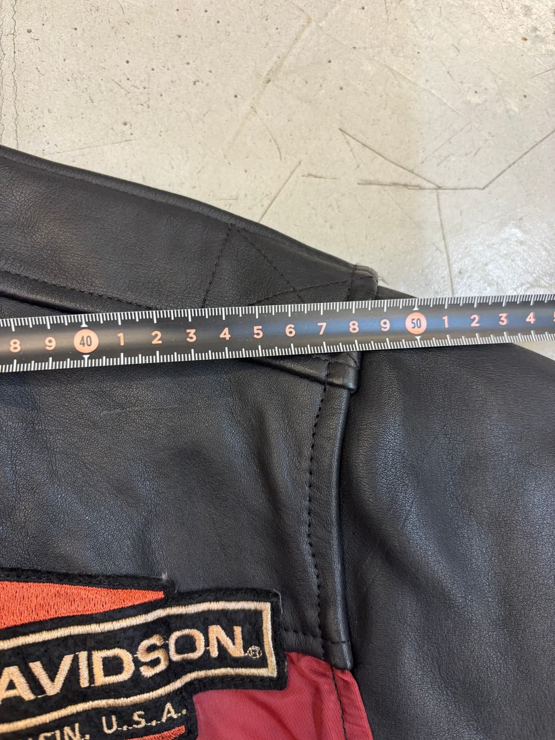 할리데이비슨 레이싱 패치 나일론 & 레더 봄버 상품이미지9