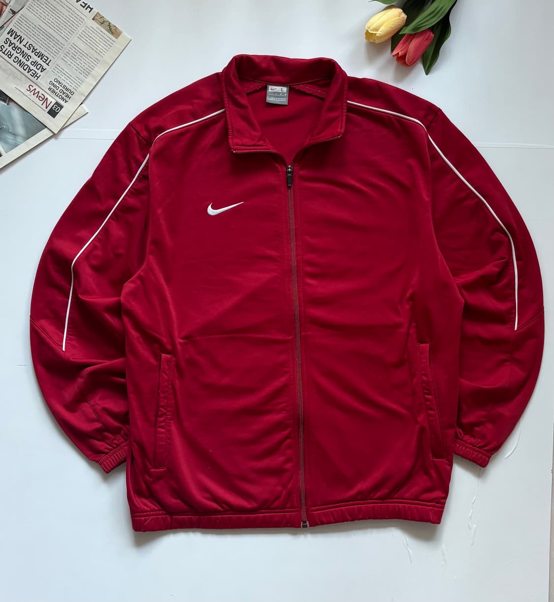 Nike 나이키 레드 오버핏 사이드라인 져지  상품이미지2