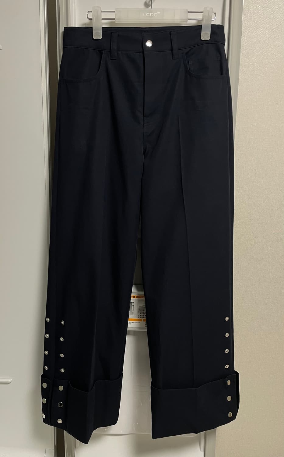 엘씨디씨티엠 SIDE SNAP WIDE TROUSERS 상품이미지6