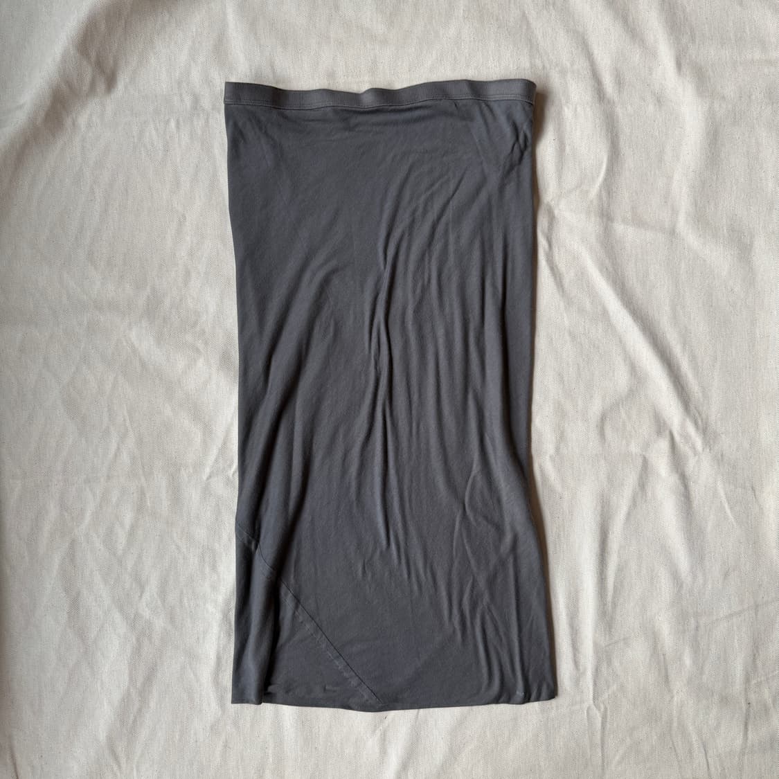 릭오웬스 릴리스 드레이프 미디 스커트 상품이미지2