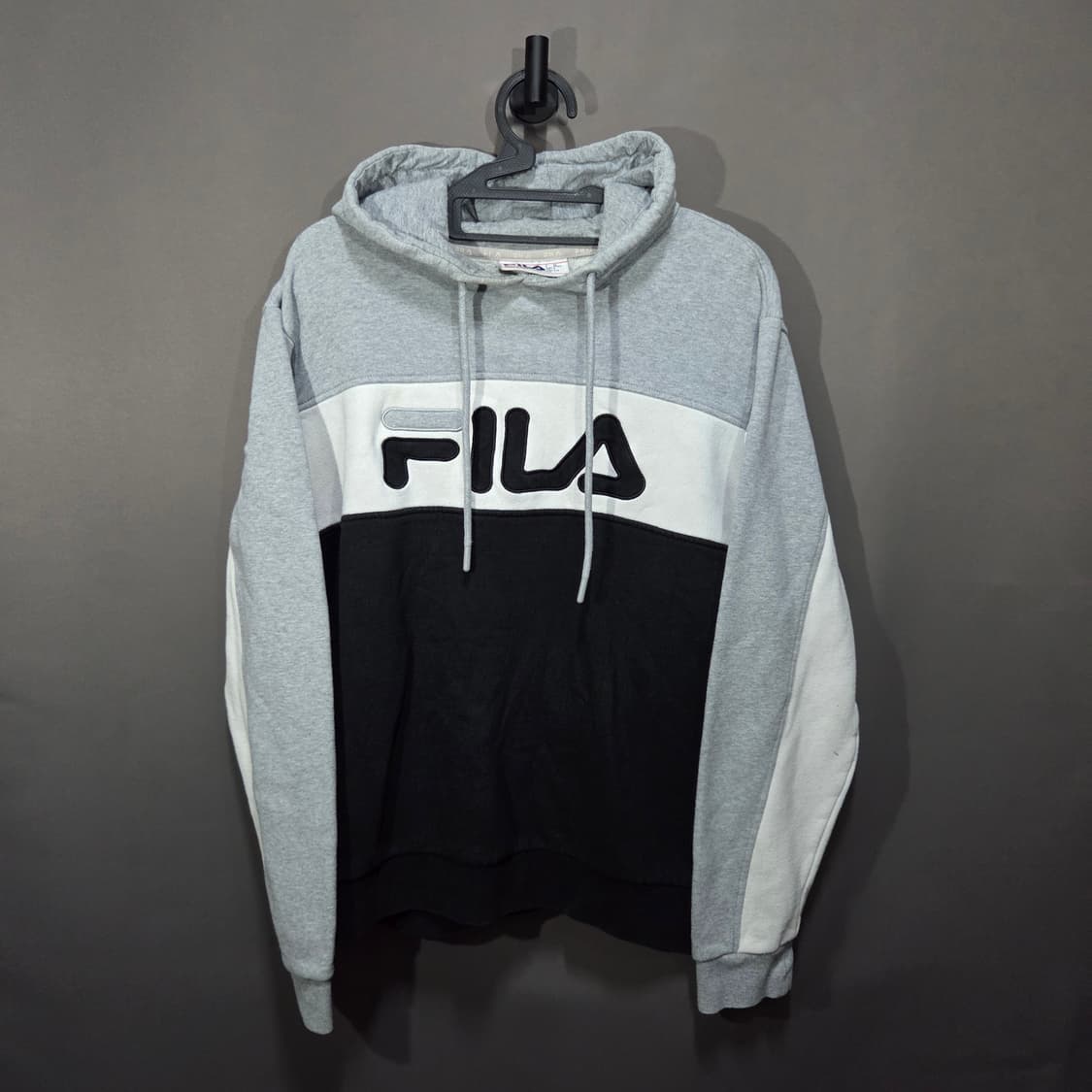 휠라 FILA 컬러블록 후드티 상품이미지1