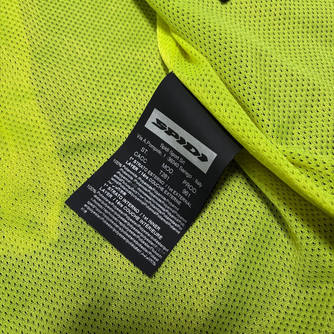 스피디 라이더 스트라다 백로고 바람막이 자켓 상품이미지5