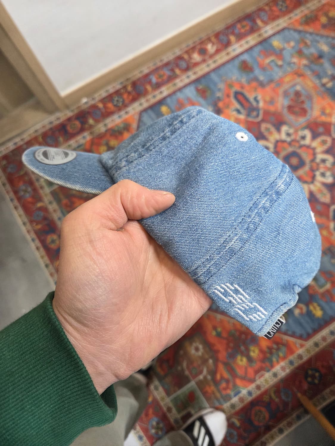 크리틱 빈티지 맥도날드 데님모자 프리 상품이미지4