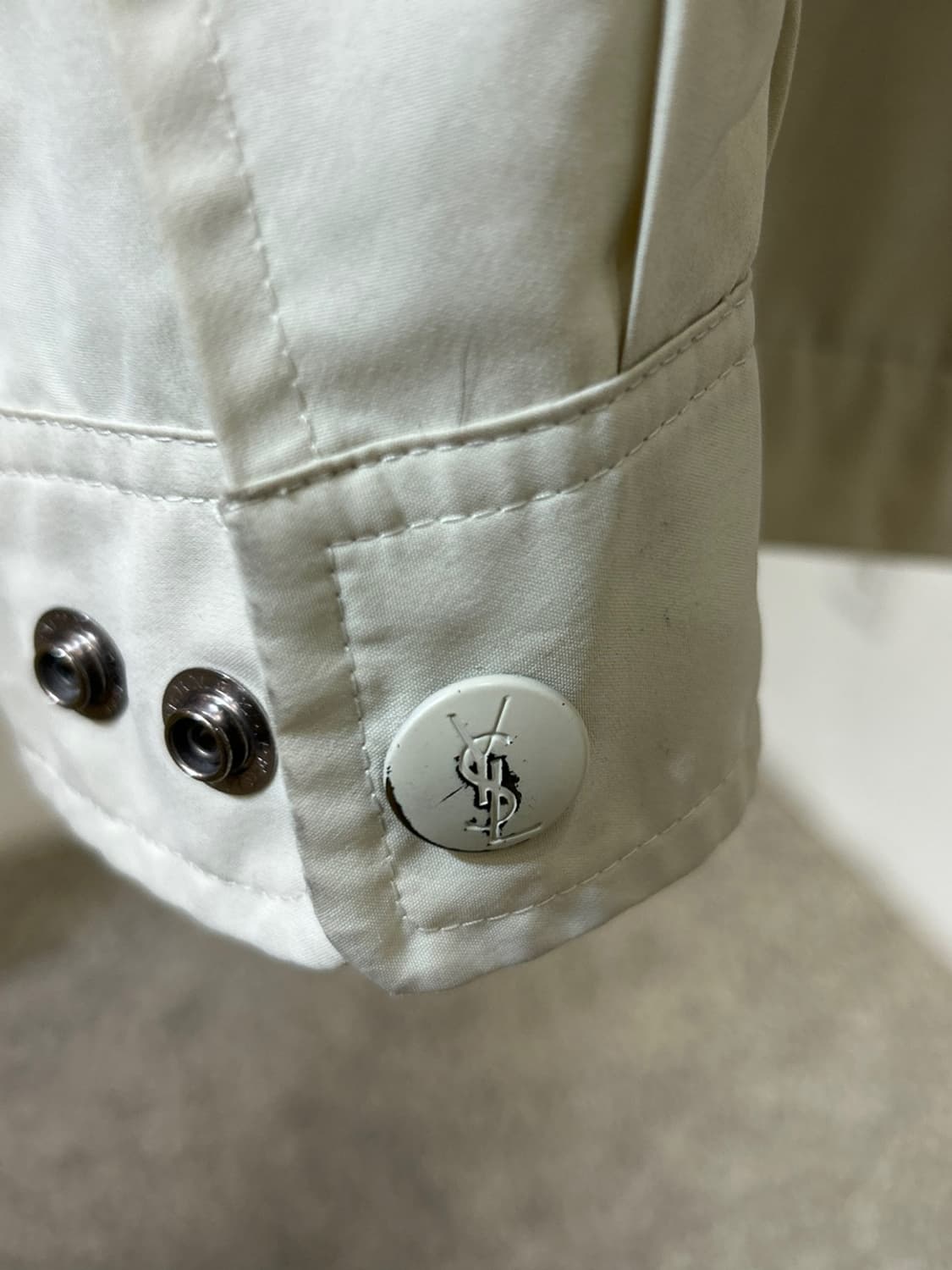 입생로랑 봄버 블루종 자켓 상품이미지4