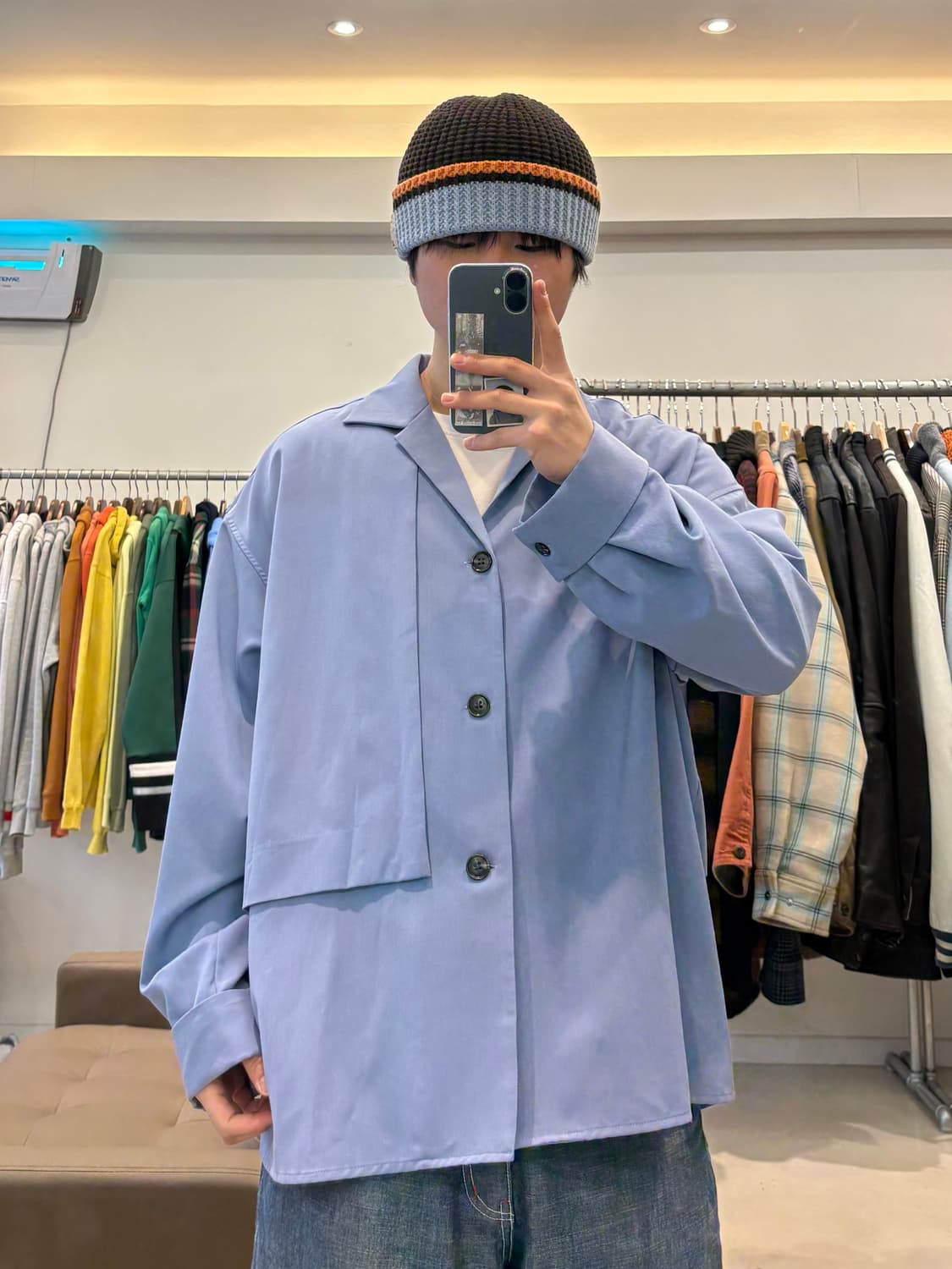 하레 요크 라펠 셔츠 상품이미지7