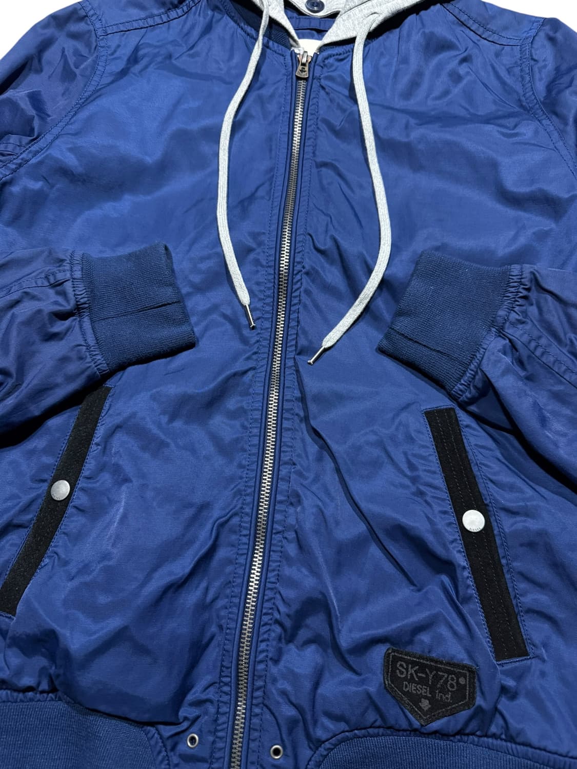 Diesel 디젤 바이커 후드 항공점퍼 상품이미지2