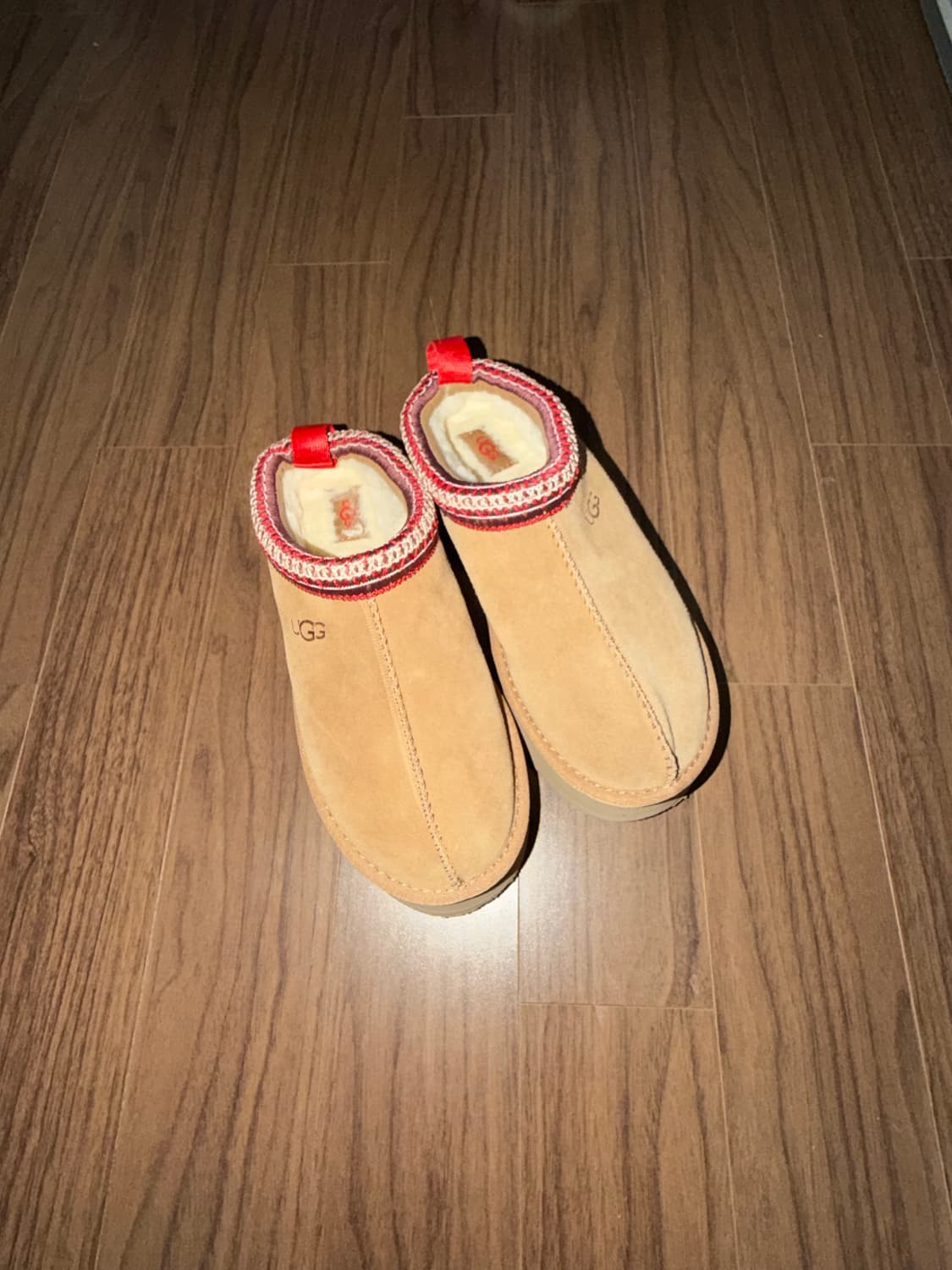 (W) UGG 어그 타즈 슬리퍼 체스트넛 상품이미지1