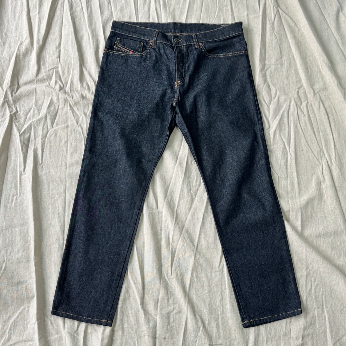 디젤 신형 자수 생지 데님팬츠 33 상품이미지4