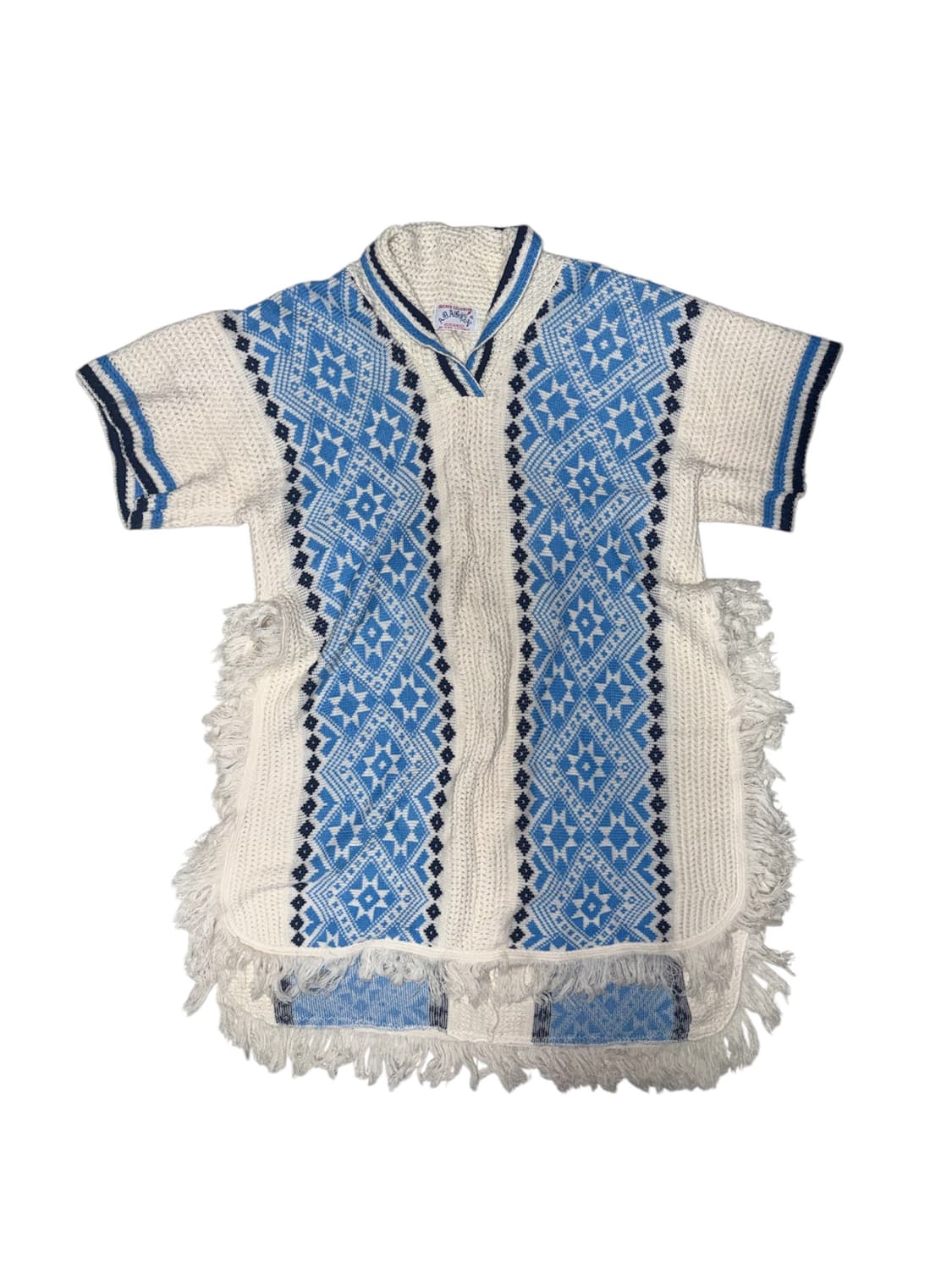 노르딕 프린지 니트 원피스 상품이미지1