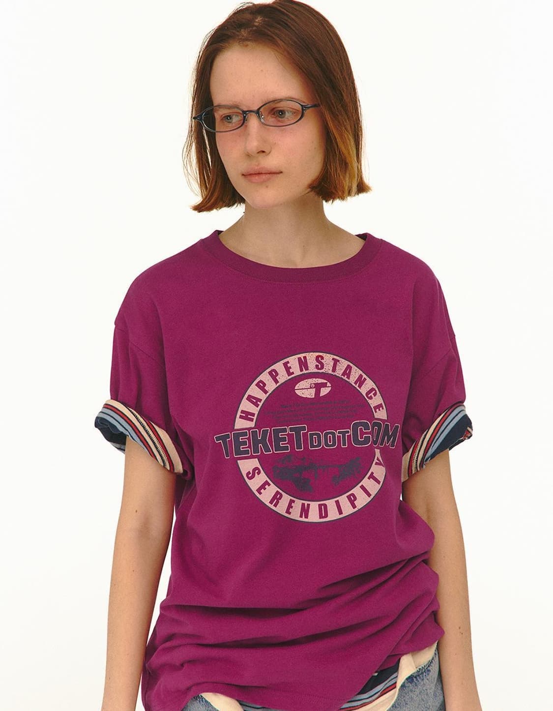 Teket 새상품 Lucky Tee Magenta S사이즈 상품이미지3
