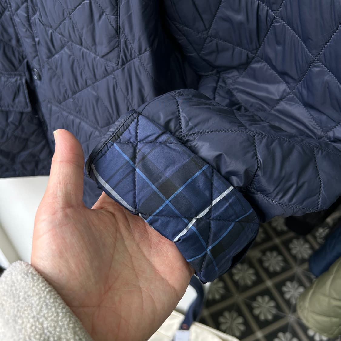 15744 - 바버 퀄팅 자켓 상품이미지5