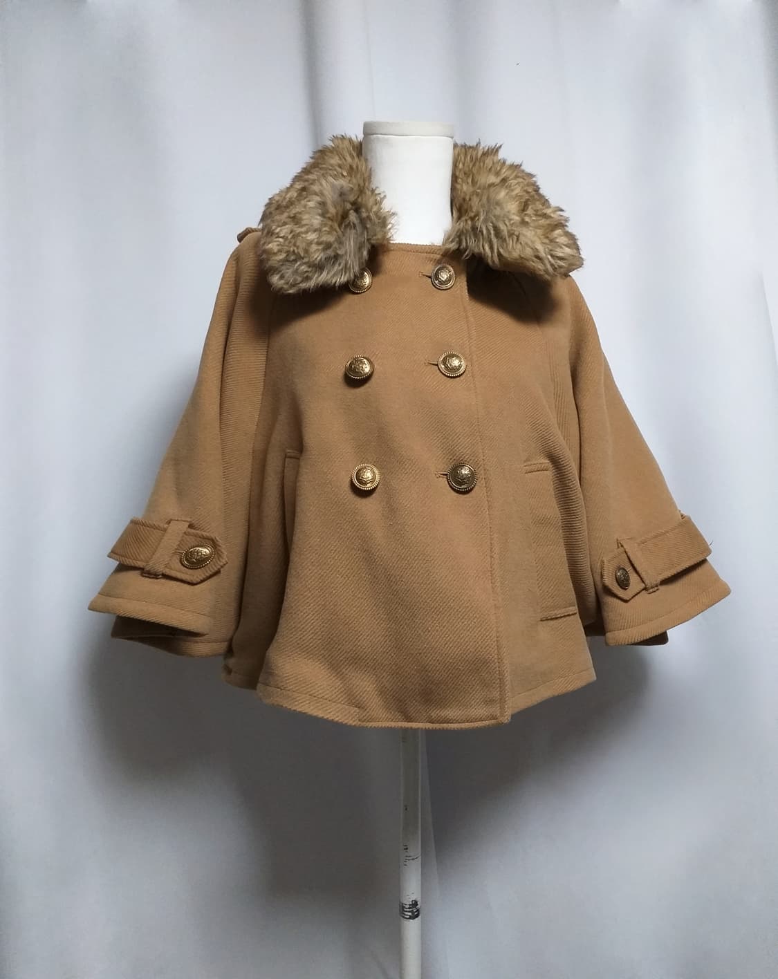 빈티지 망토 판초 케이프코트 y2k 오네라떼히메갸루 핀터깔 캐캐체 로리타 상품이미지1