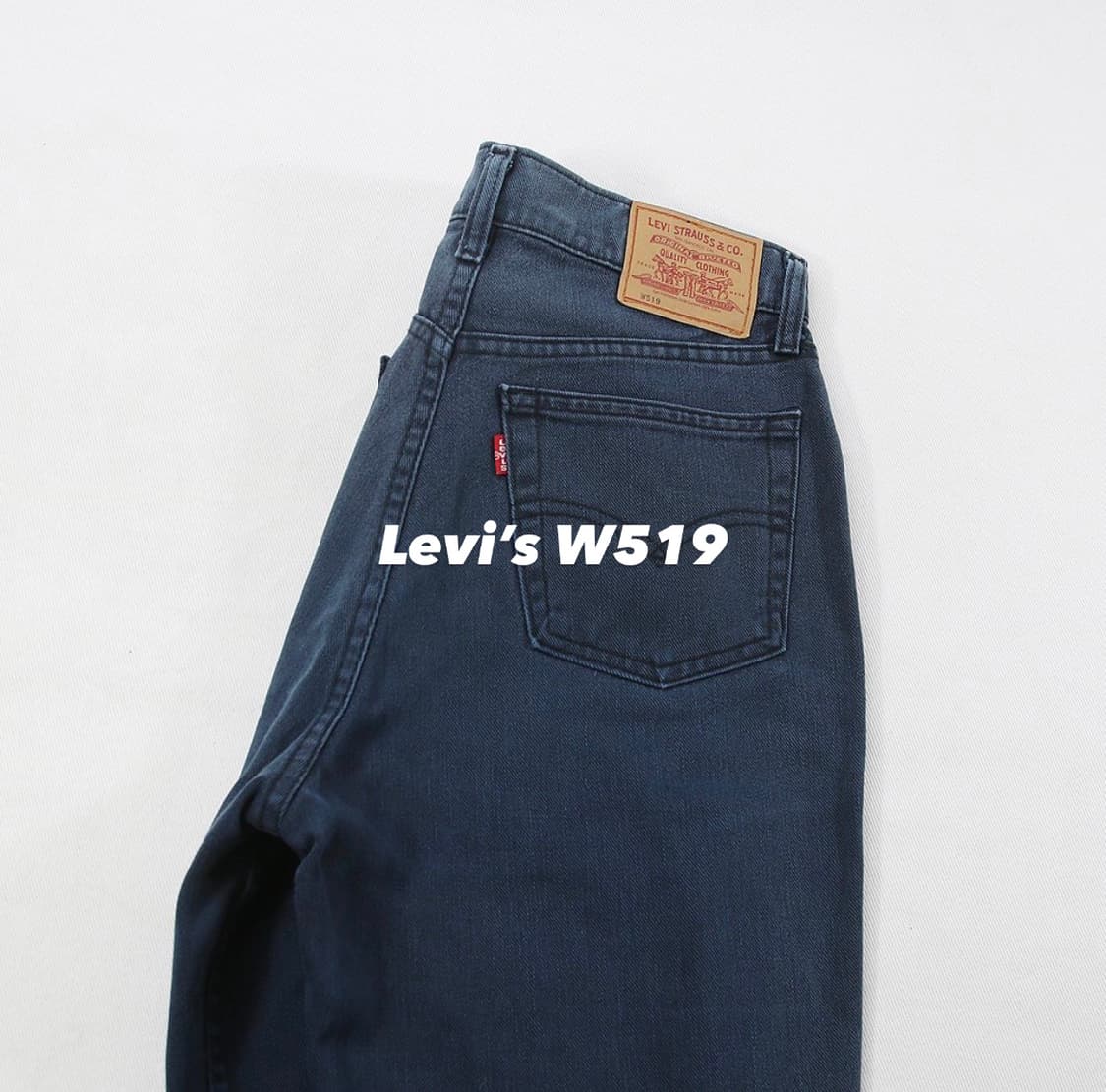 리바이스 W519 네이비 진 (여성용 26) 상품이미지1