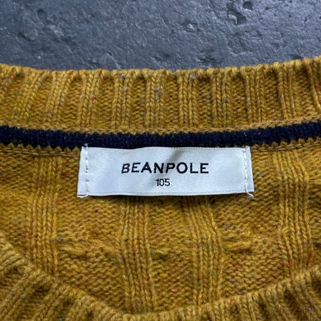 100 빈폴 꽈배기 니트 상품이미지3