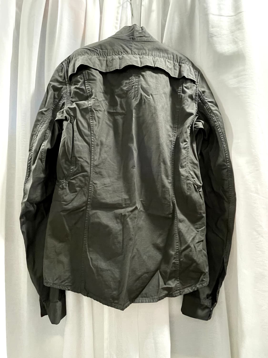 릭오웬스/ 슬레이브 셔츠 자켓/ M 상품이미지2