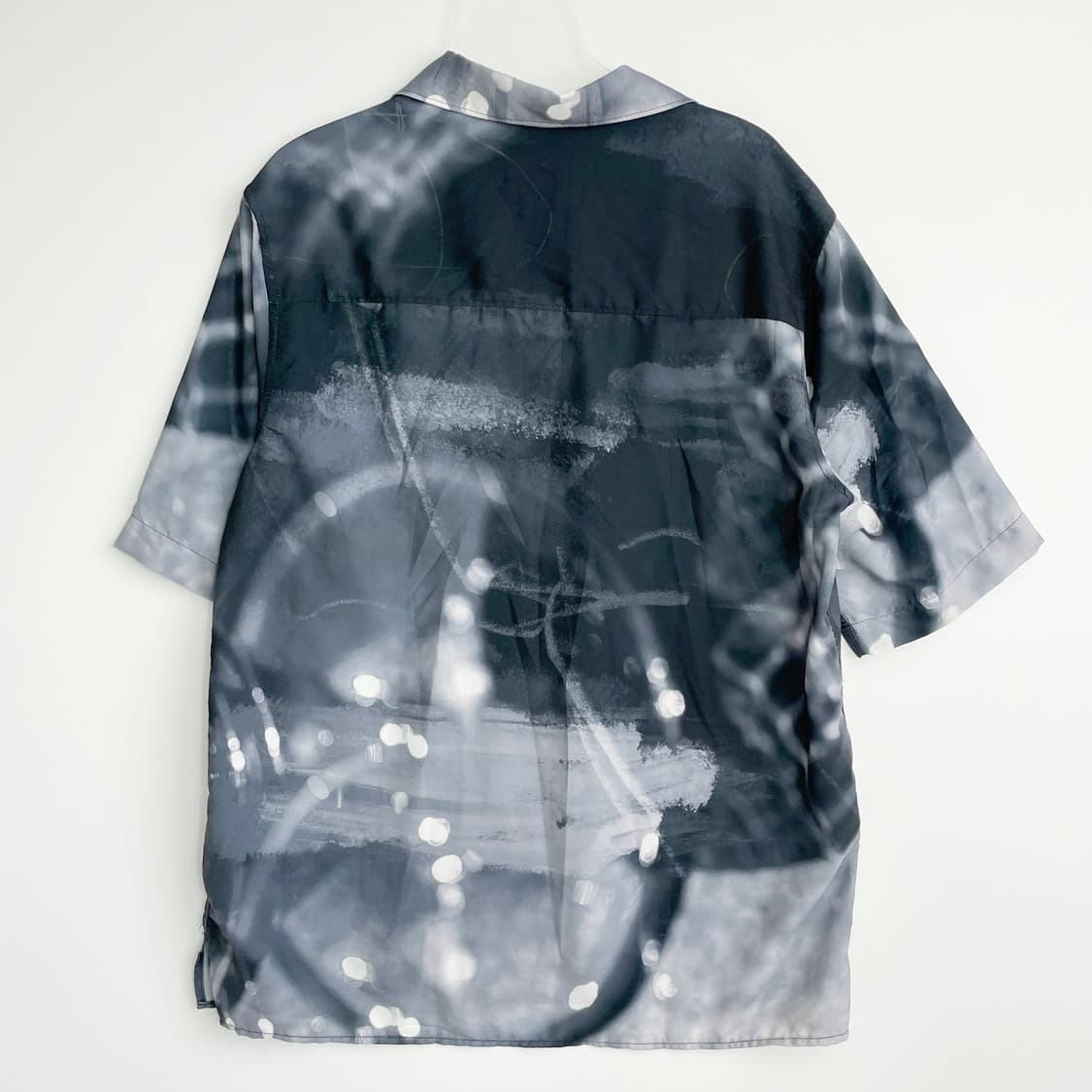 A2 인사일런스 그라데이션 오픈카라 셔츠 M사이즈 상품이미지3