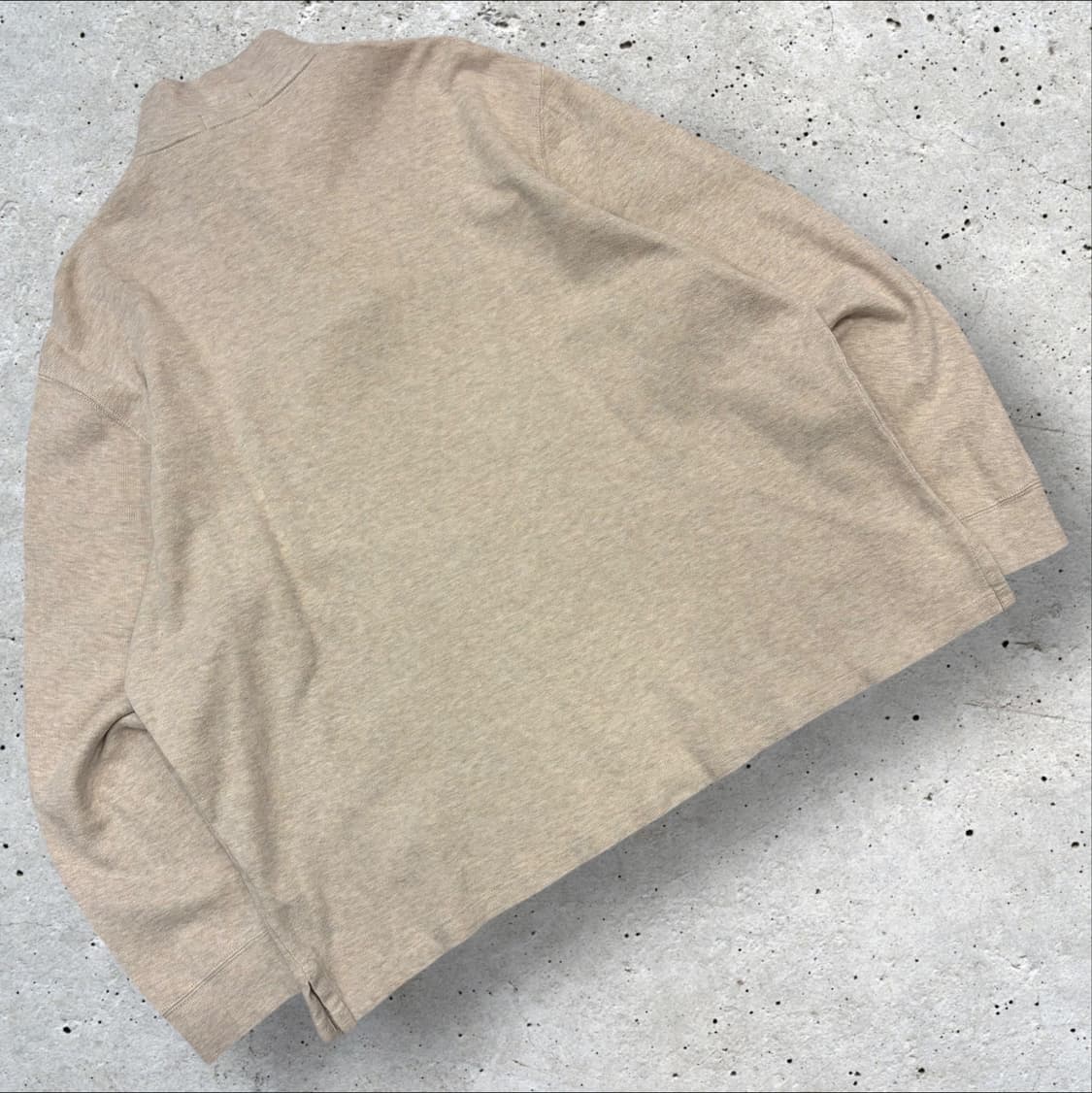 [XL] 폴로 랄프로렌 하프집업 스웨트 셔츠 베이지 C144 상품이미지2