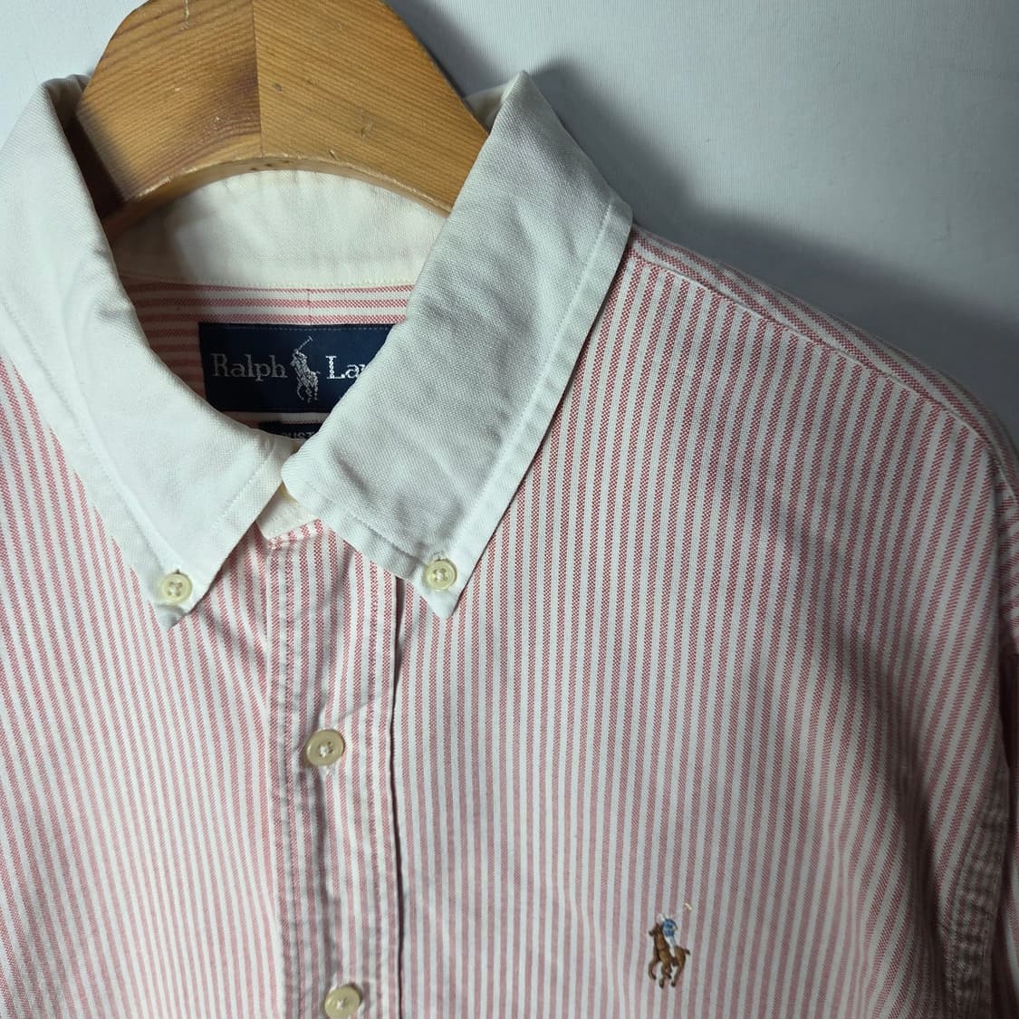 [Ralph Lauren] 랄프로렌 스트라이프 포니로고 셔츠 상품이미지3