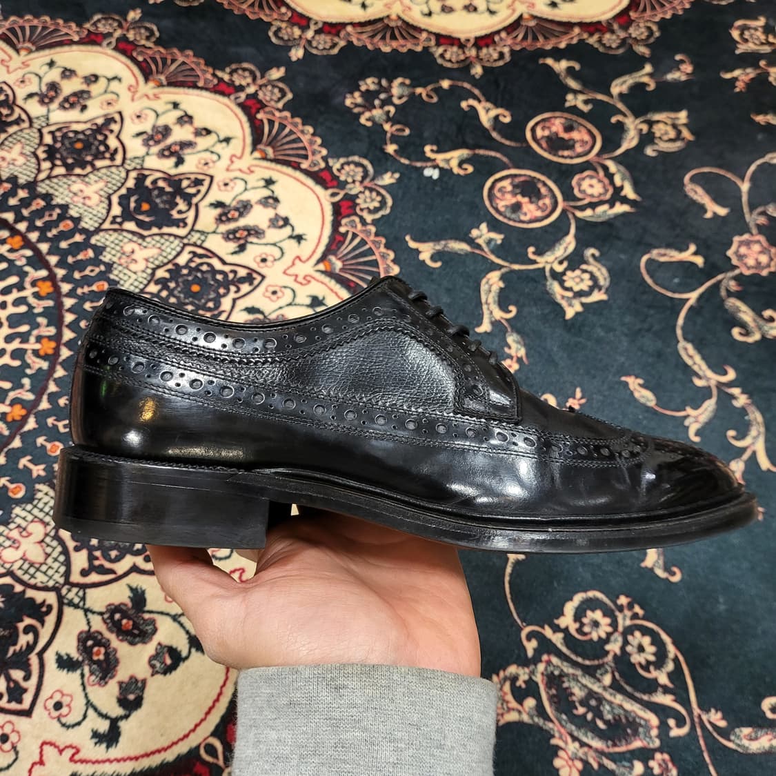 리갈 윙팁 구두 260m 상품이미지5