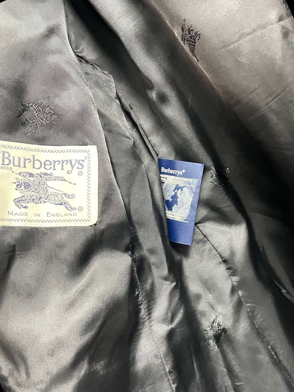 버버리 우먼스 금장 더블 울 블레이저 (on.470) 상품이미지7