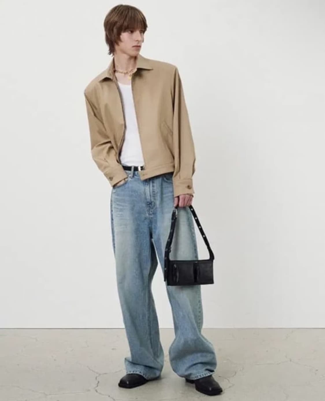 토니웩 개버딘 프렌치 블루종 L 상품이미지1