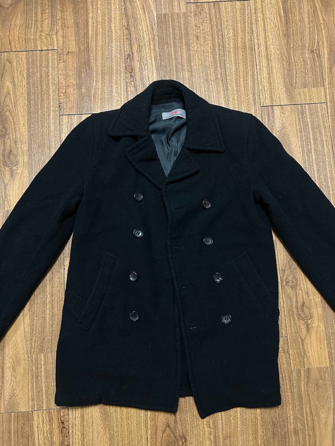 꼼데가르송 h&m 콜라보 피코트 상품이미지1