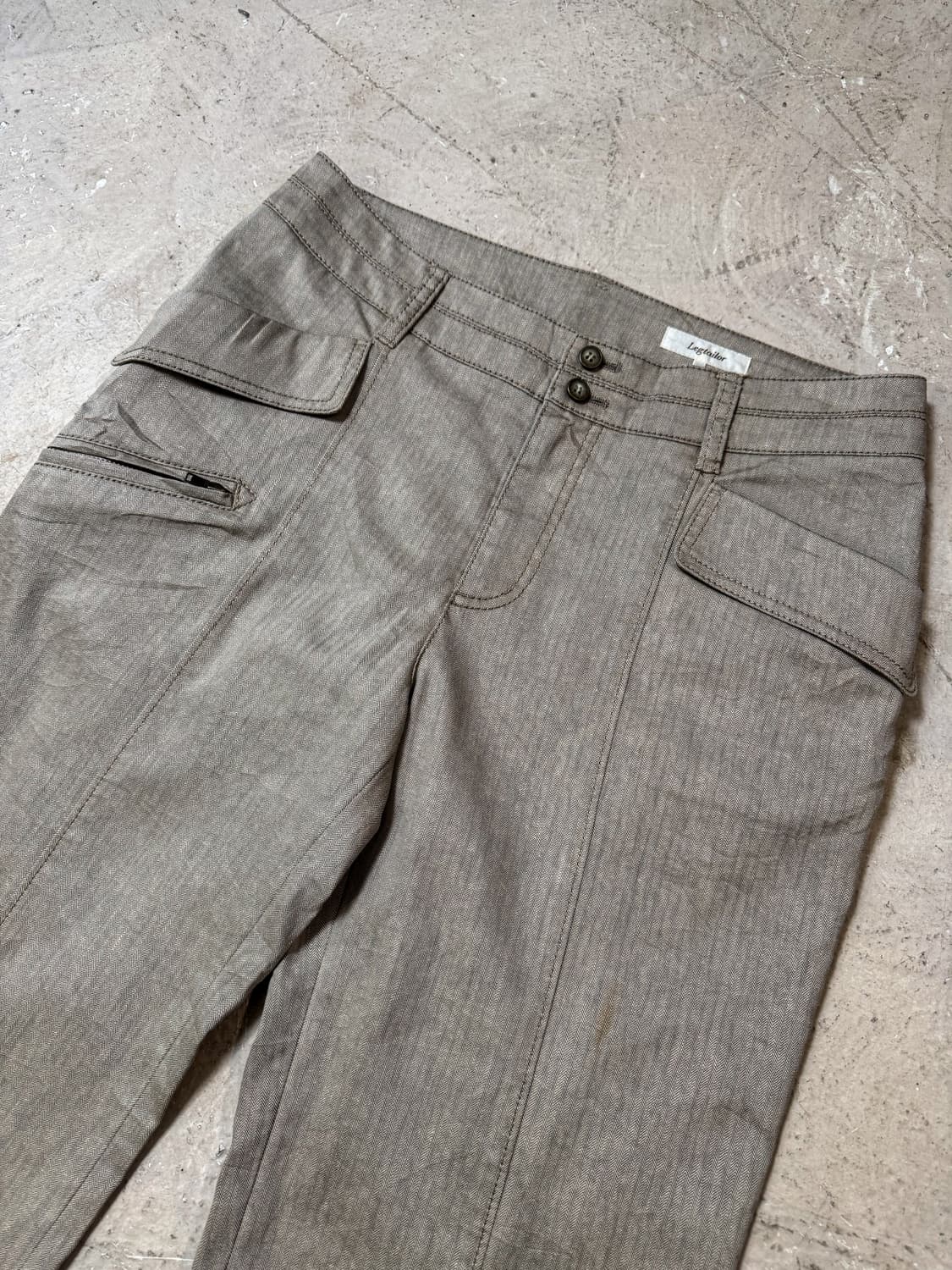 Beige flare pants   상품이미지2