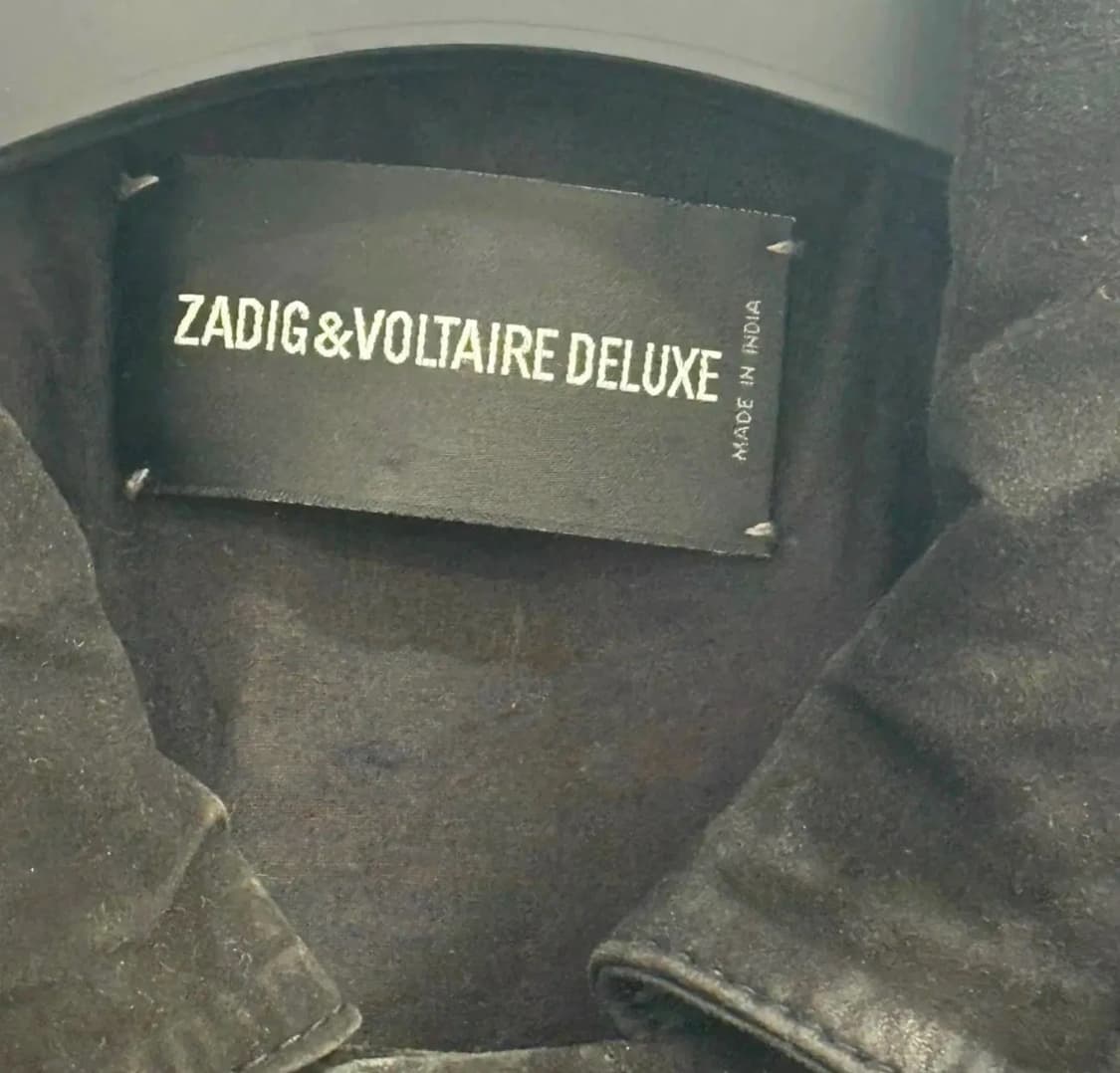 쟈딕앤볼테르 스터드 블랙 자켓 (M) 상품이미지4