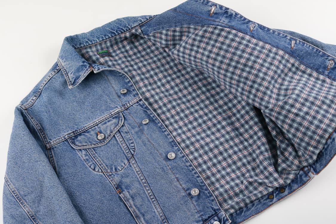 [M] 90's 베네통 트러커 데님자켓 상품이미지4