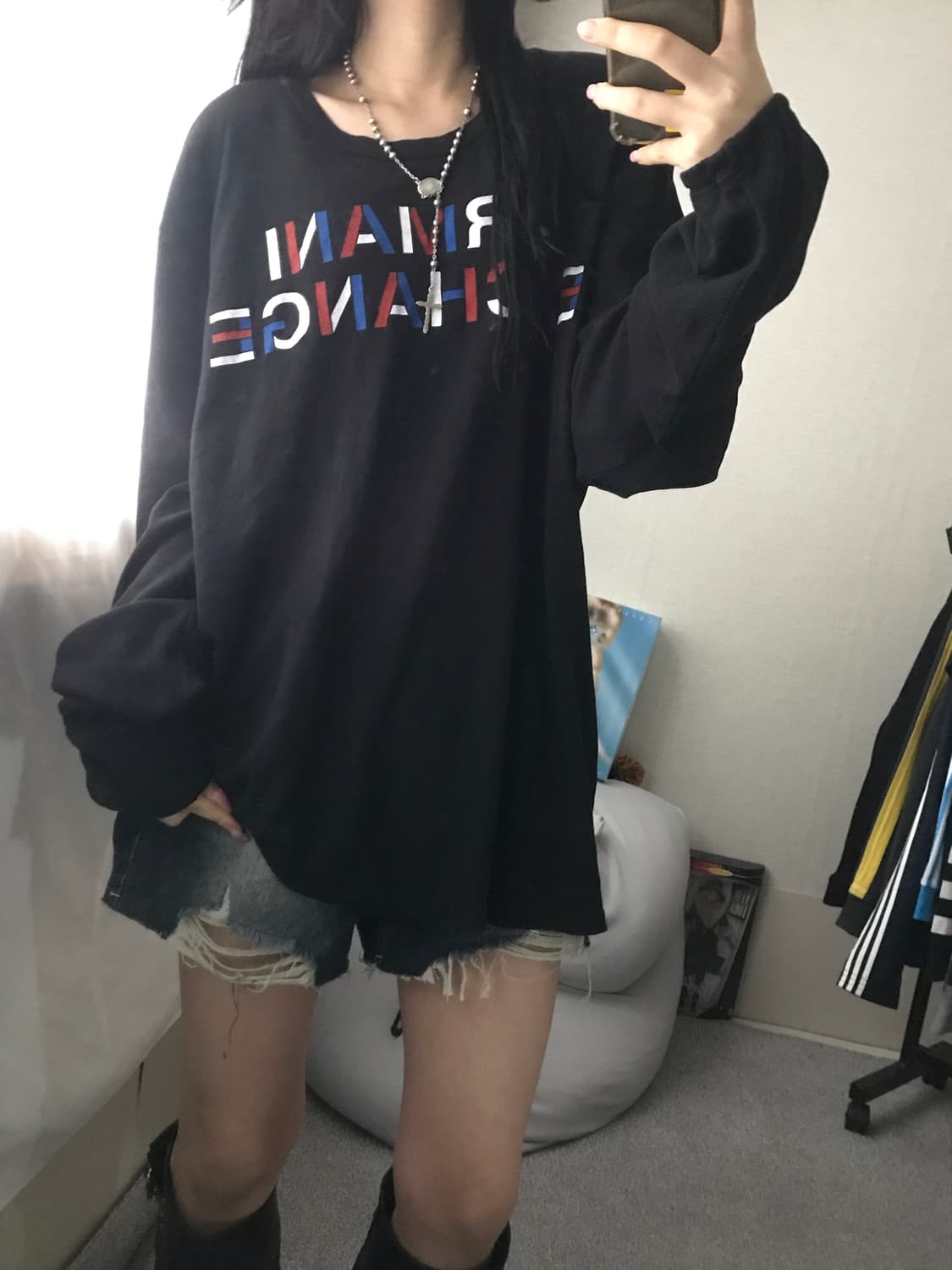 아르마니 루즈핏 롱슬리브 상품이미지2