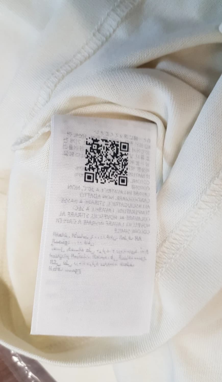 초특가/큐알정품인증>아미 드 꾀흐 빅로고 반팔티 (베이지 / 아이보리) 상품이미지7