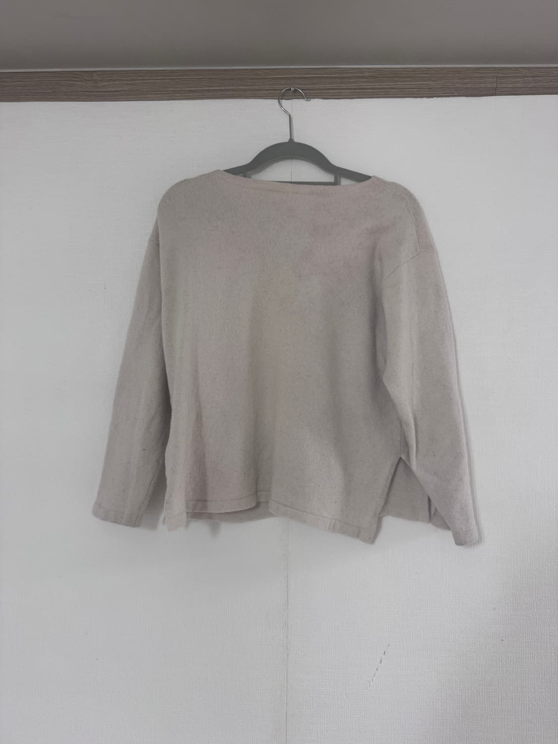 Comoli 베이지 울니트 상품이미지2