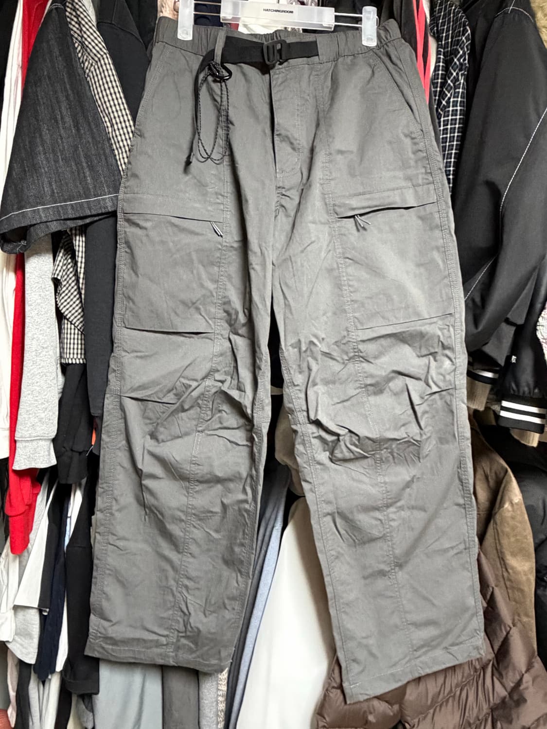 무탠다드 시티 레저 CN 벨티드 유틸리티 팬츠 [그레이] 29 상품이미지2