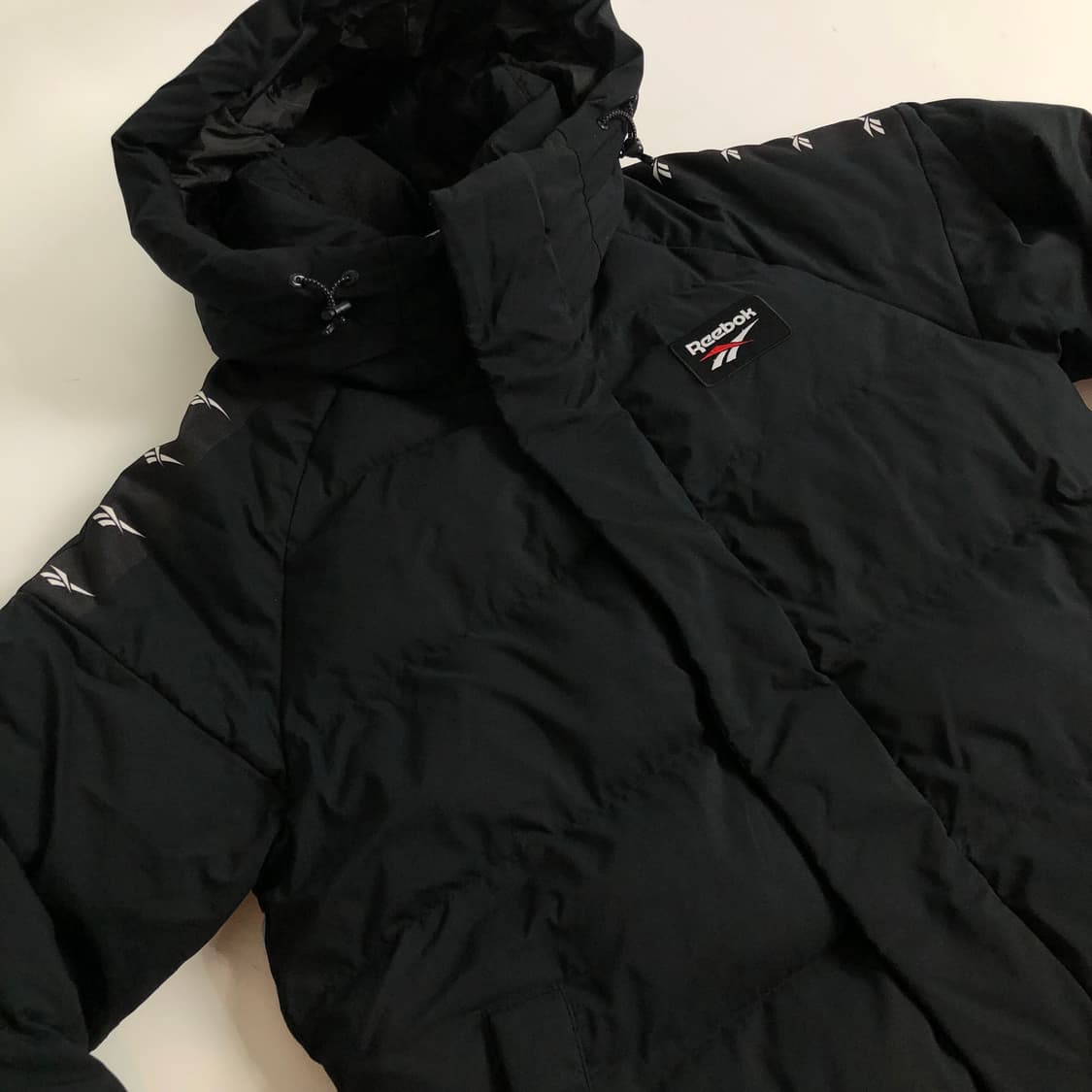 리복 롱패딩 s 상품이미지4