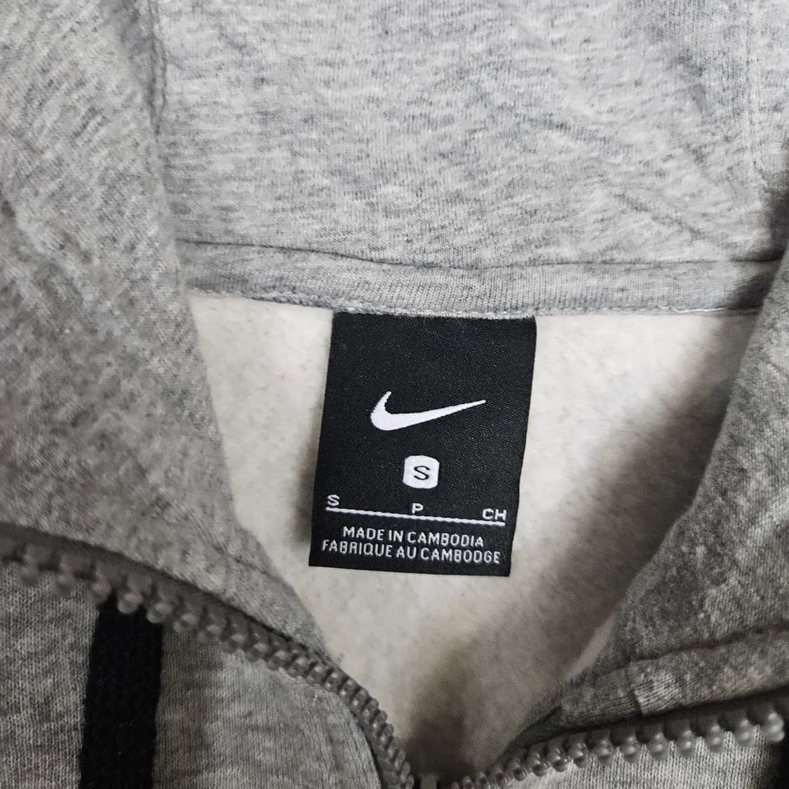 나이키 스우시 후드 집업 S 상품이미지5