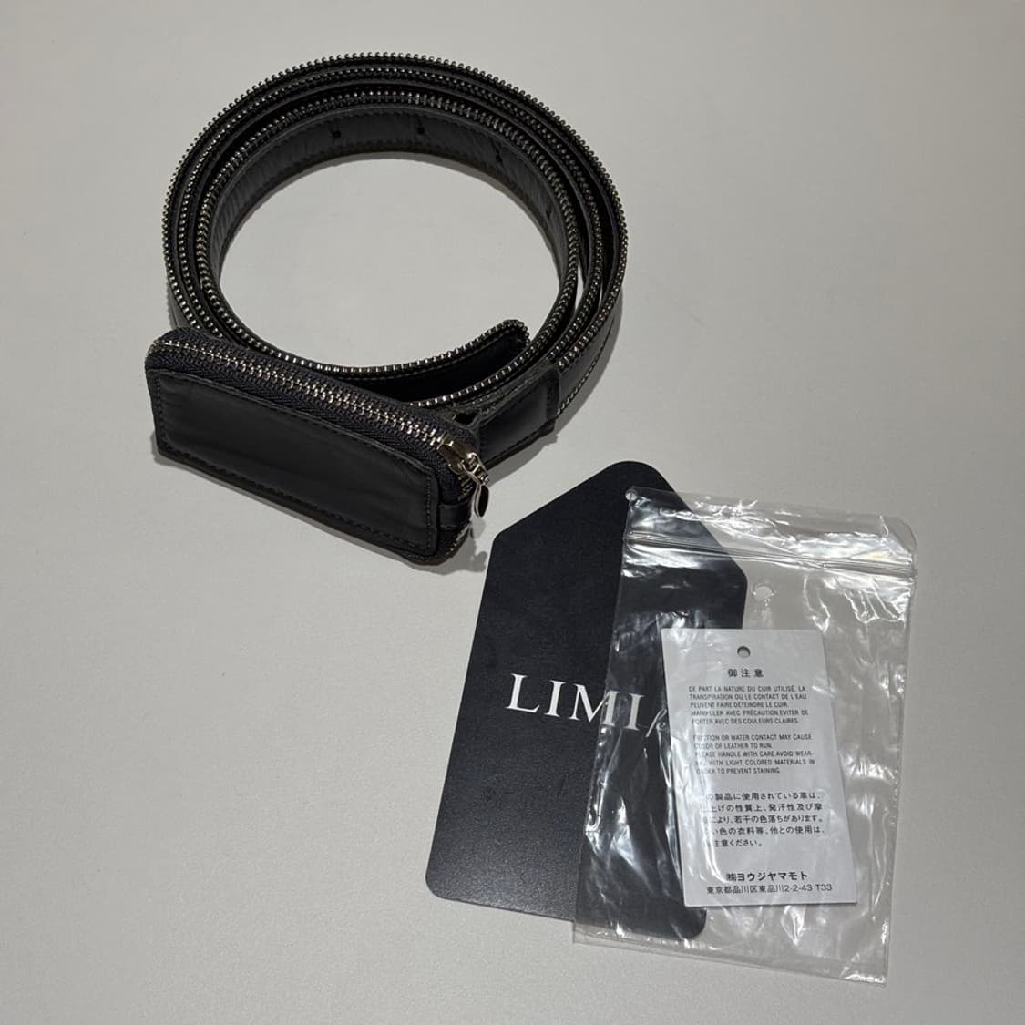 LIMI feu 리미 푸 zip 벨트 상품이미지7