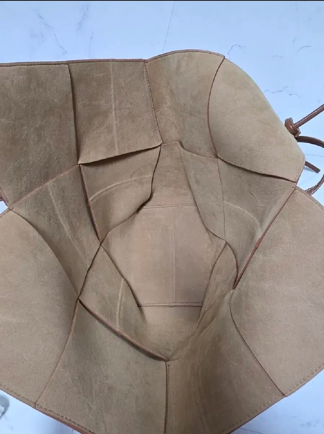 BOB ORE 밥오레 레더 브라운 백(카멜) 상품이미지4