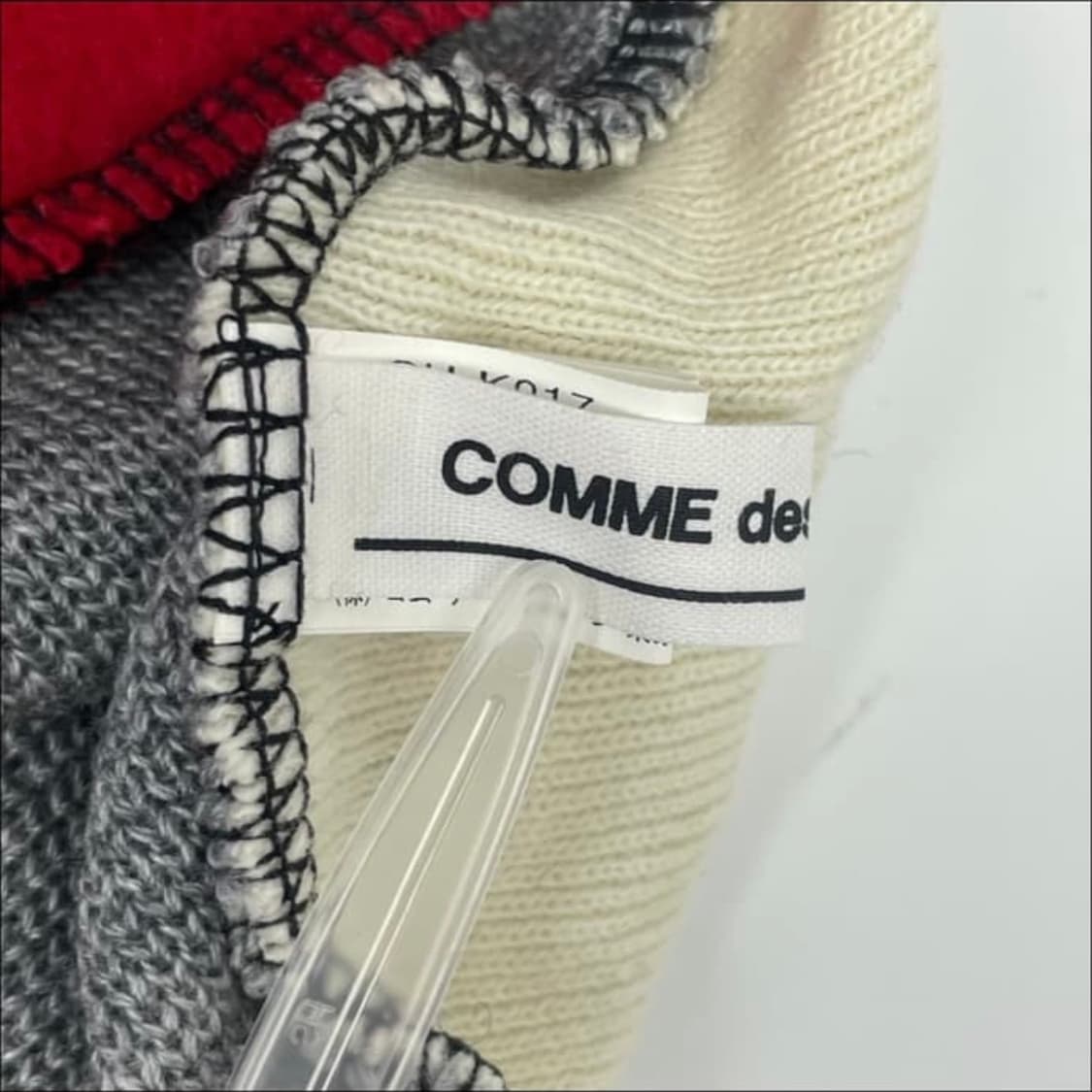 꼼데가르송 패치워크 패턴 비니 상품이미지5