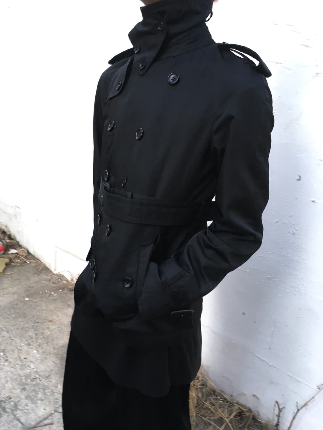 꼼데가르송 옴므 플러스 09SS 더블 브레스티드 코트 상품이미지3