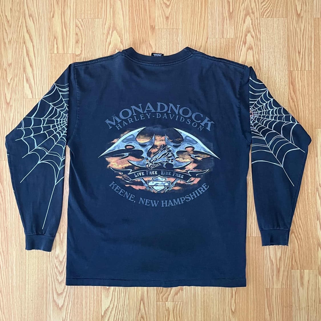 할리데이비슨 스파이더 웹 롱슬리브 상품이미지8