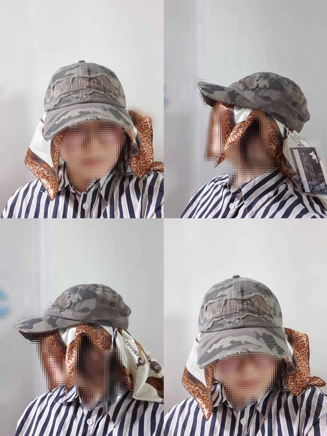 2000ARCHIVES 아카이브스 카모플라쥬 볼캡 모자 상품이미지10