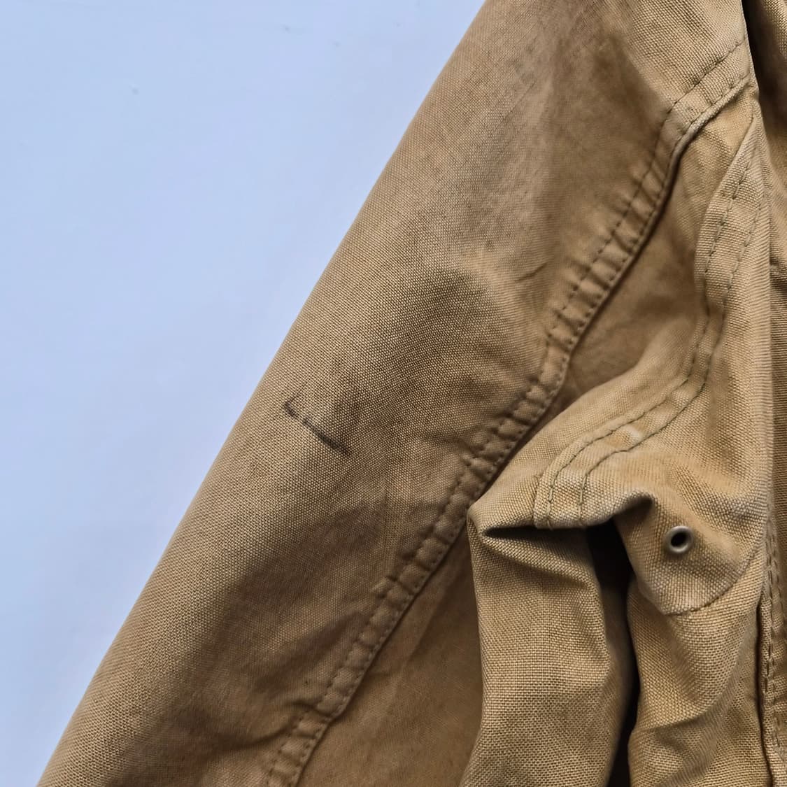빈티지 워크 자켓 브라운 코듀로이 카라 남성 L 상품이미지9