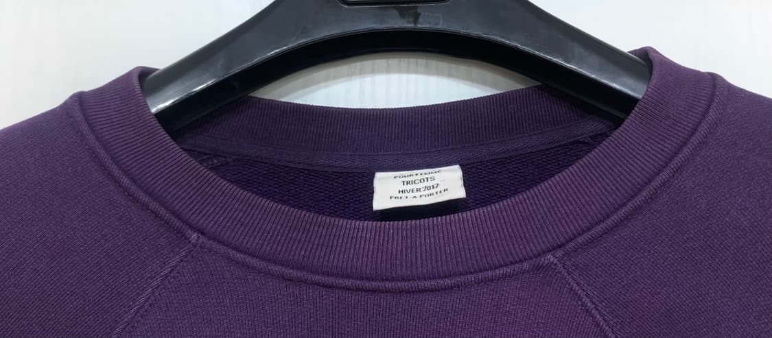 [L]베트멍 언스키니 맨투맨 긴팔 티셔츠 퍼플 바이올렛 상품이미지4