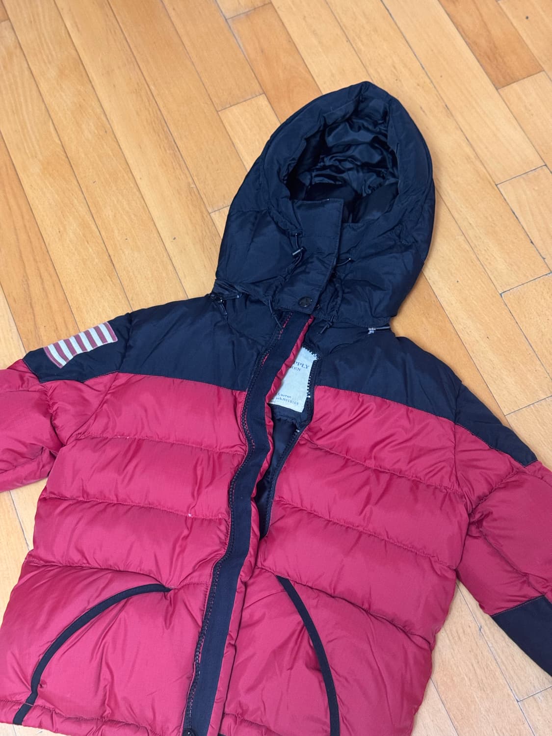 [정품] 랄프로렌 데님앤서플라이 패딩 레드 상품이미지2