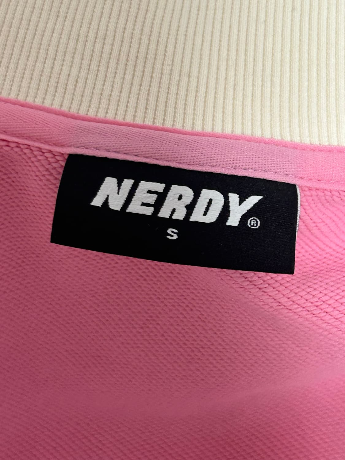 널디 진딸기핑크 져지 집업 상품이미지5