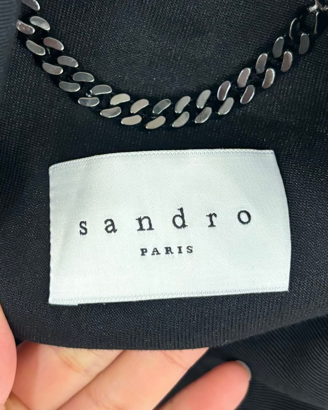 산드로 옴므 20FW 멀티포켓 블랙 사파리 자켓 상품이미지7