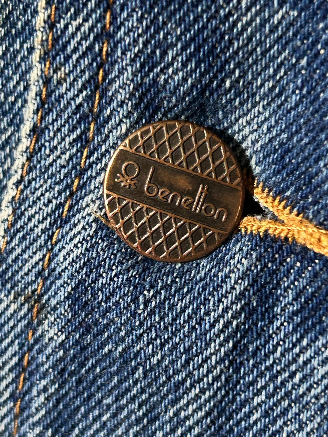 (105) 베네통 안감 양털 데님코트 상품이미지6