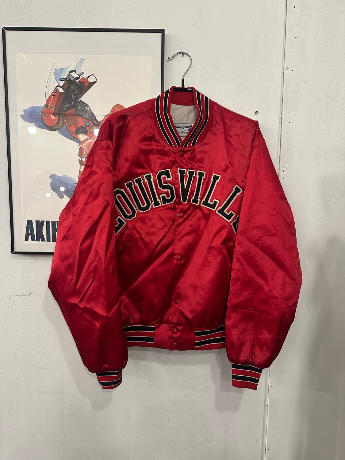 L)스윙스터 사틴 자켓made in usa  상품이미지1