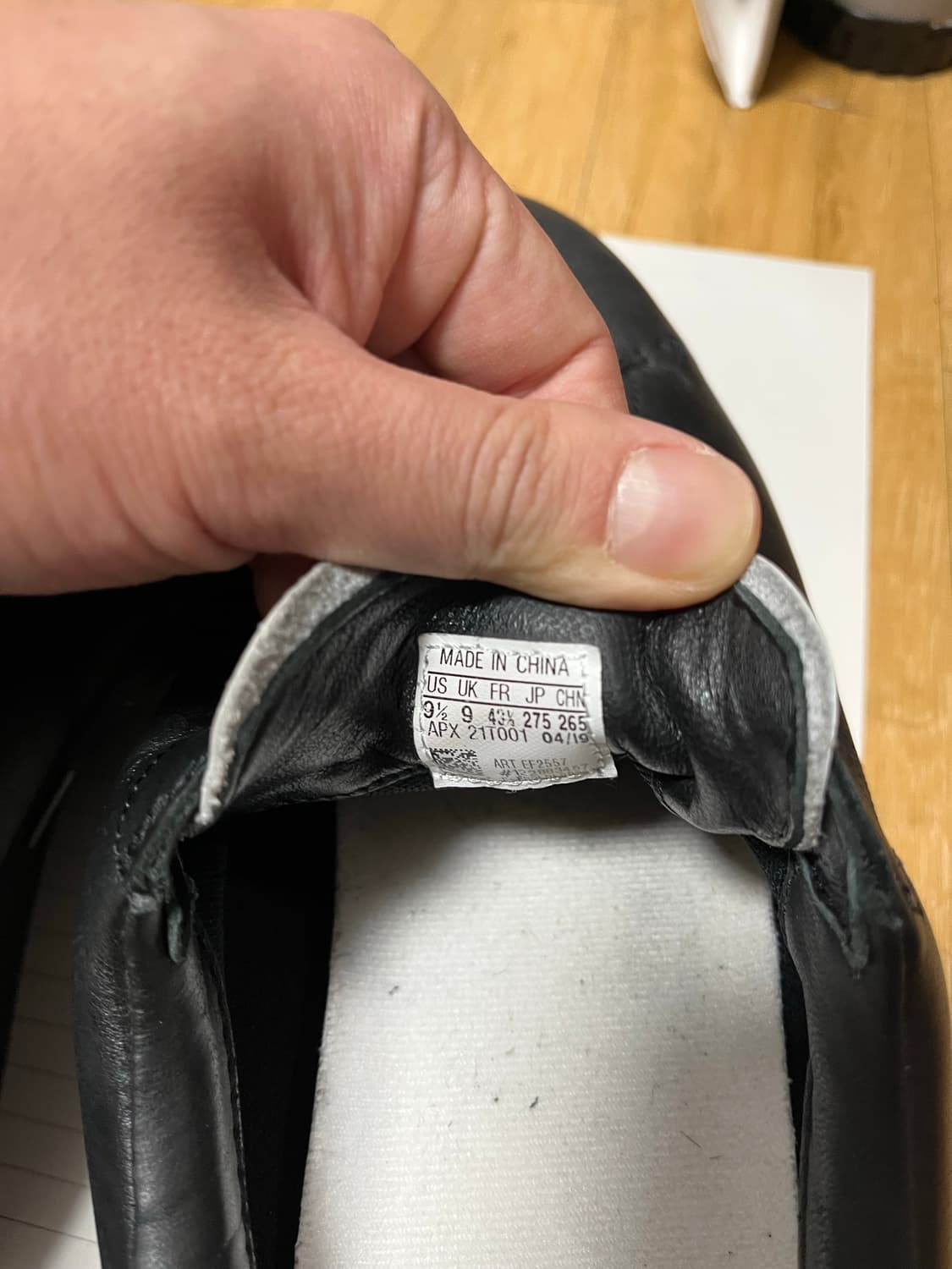 Y-3 요지코트 로우탑 스니커즈 블랙 와이쓰리 요지 야마마토 상품이미지5