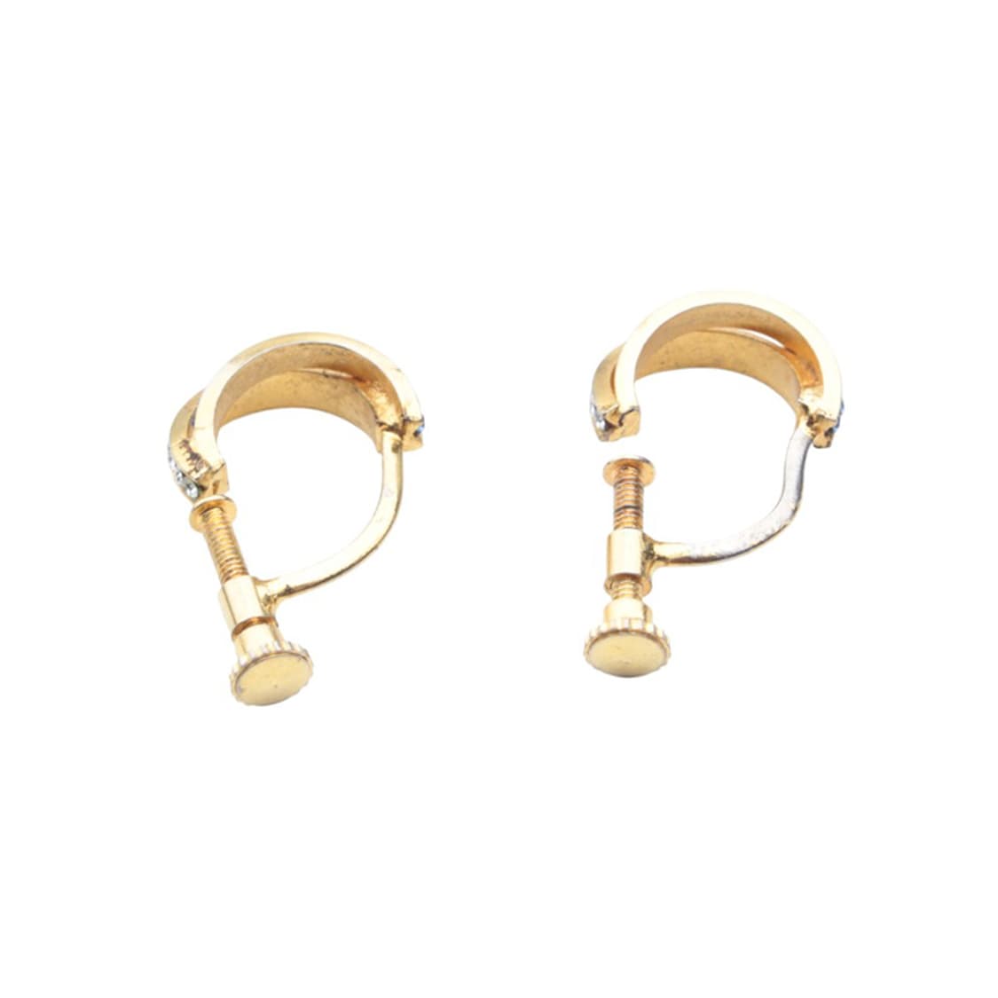 블루 화이트 스트라스 귀걸이 상품이미지3